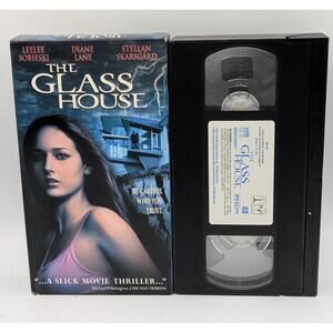 The Glass House (VHS,‎ 2001) - Blockbuster Video Rental. Rare. Free Shipping!